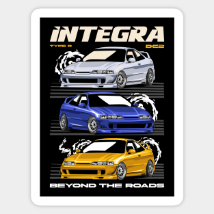 Integra Type R DC2 Car Sticker